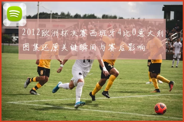 2012欧洲杯决赛西班牙4比0意大利图集还原关键瞬间与赛后影响