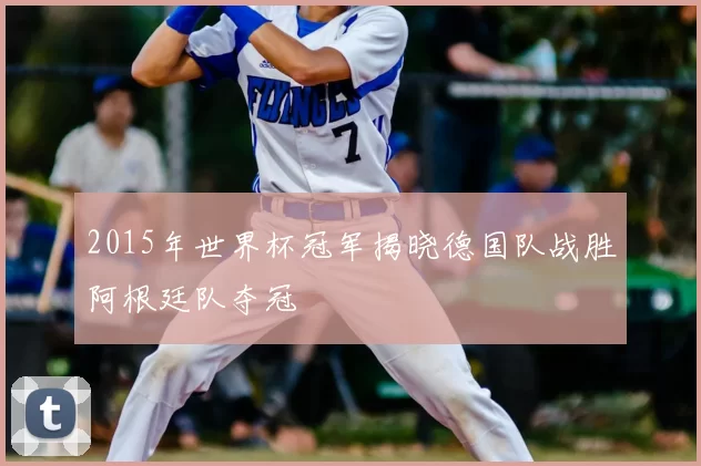 2015年世界杯冠军揭晓德国队战胜阿根廷队夺冠